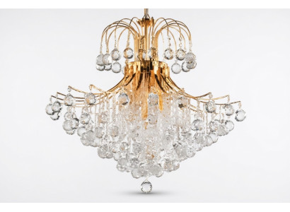 Luksusa karūkas griestu lampa griestu lampa Zelta karaliskā lusters
