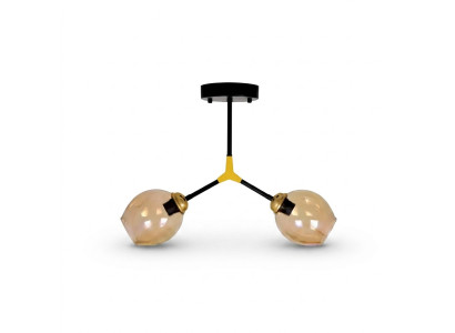 Lampes lustras griestu lustras kumodes griestu lampa stikls zelts moderns