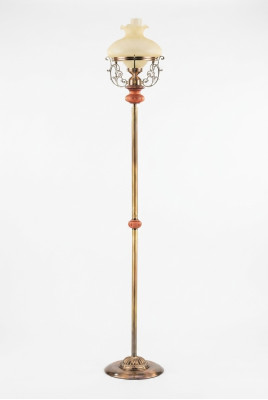 Stehlampe Standlampe Stand Luxus Leuchten Lampe Lampe Gold Glas 185 cm -> Piegaismojošais stends Greznas lampas Lampas zelta stikls 185 cm