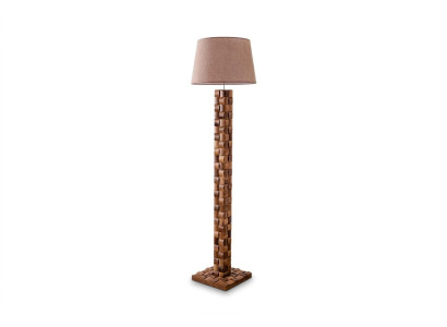 Gulvlampe Stāvlampa Statīvs Stāva Lampas Lampa Brūns Mēbeles Apgaismojums Jauns