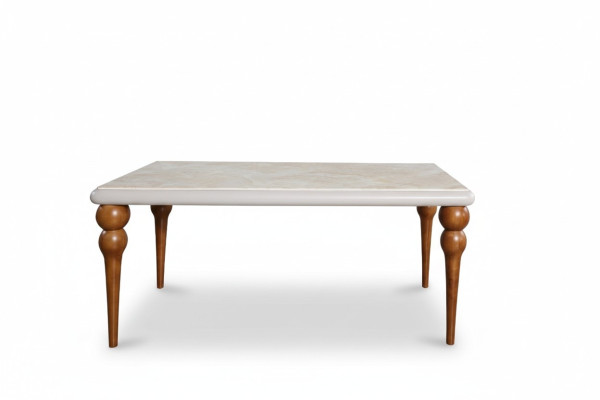 Marmora izskata ēdamistabas galdi Mēbeles Virtuves ēdamstaba galdi 180x94 cm
