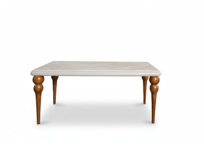 Marmora izskata ēdamistabas galdi Mēbeles Virtuves ēdamstaba galdi 180x94 cm