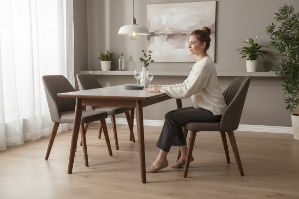 Istabas tekstils dizains krēsls luksusa atpūtnes krēsli 1x krēsls mēbeles