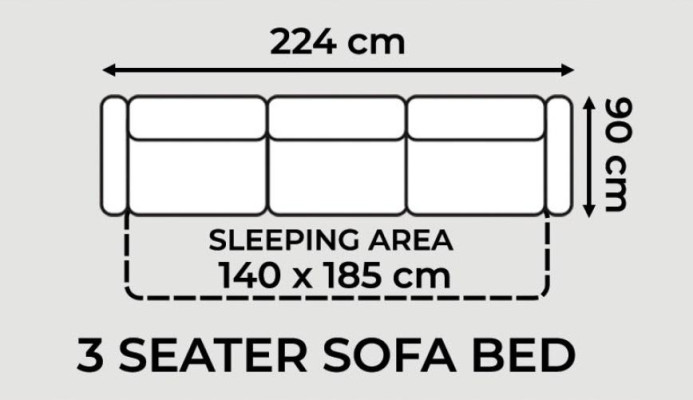 Gulta Chesterfield Sofa ar gultas funkciju Dīvāns Polster mēbeles Couchen