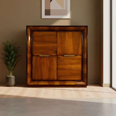 Seite Kommode Anrichte Seitenbretter Schrank Kommoden Braun Luxus xxl Möbel
