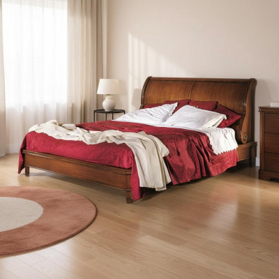 Gulta Pamatnes dizains Luksusa divguļamie gultas bulta 160x200cm Guļamistabas mēbeles Mēbeles