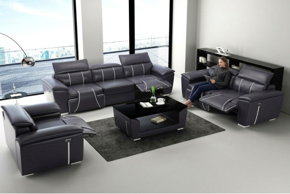 Multifunkcionālais dīvāns Relax Sofa komplekts Ar mīkstu polsteri Dīvāns 3+2+1 sēdvietas.