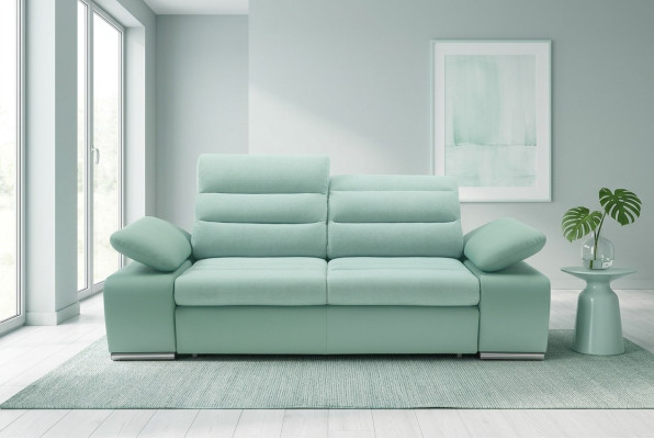 Trīs vietas daudzfunkcionālais dīvāns sofa dizaina apdare dzīvojamā istaba mēbeles audums tekstils