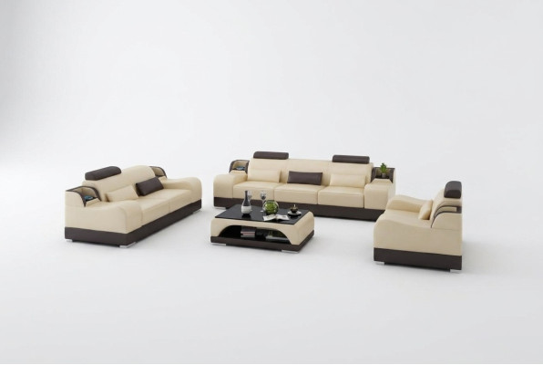 Sofa komplekts ar 3+2+1 sēdvietām modernam jaunam dzīvojamā istabas gultam