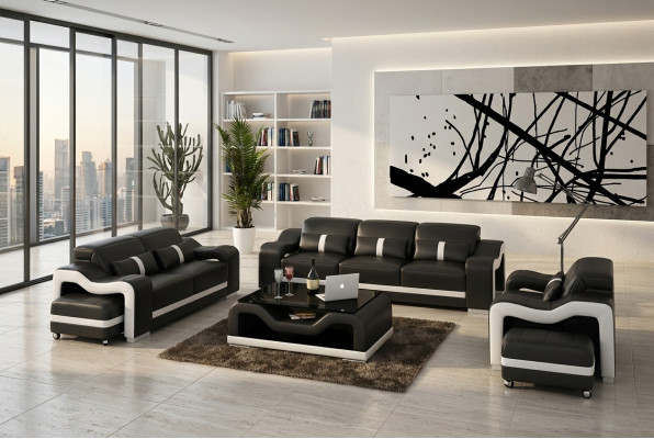 Sofasvīt Moderns Dīvāns Dīvāns Sēž 3+1+1 Kompleta Garnitūra Komplekts Jauns Dzīvojamā Istaba