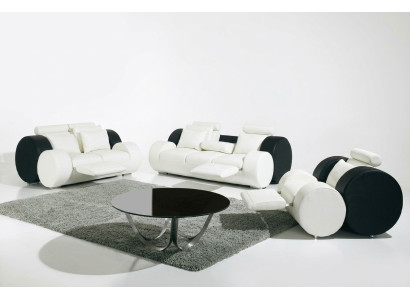 ĀDAS SOFA, ĀDAS DĪVĀNS-KOMPLEKTS 3+2+1 SĒDĒTĀJS PĀRKLĀJUMU TĒTIS IZSTRĀDĀTĀJA SOFA JAUNA