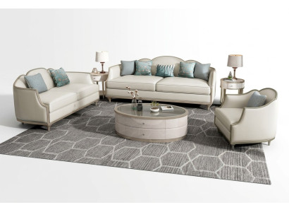 Sofas komplekts 3+2+1 vieturis dīvāns sēdeklis čaula puse moderns komplekts