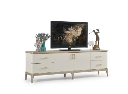 televīzijas skapis Lowboard mēbeles skapji dzīvojamā istaba sideboar balts komoda sideboard