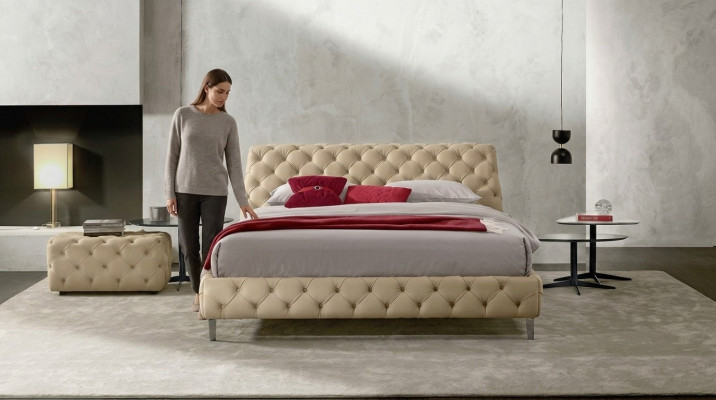 Chesterfield gultas luksusa gultas koka gultas karkasa mēbeles dizains moderni gultas karkasi