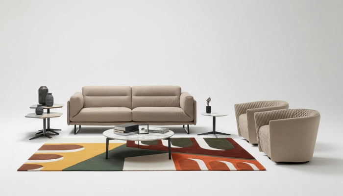 Sofas komplekts Dīvāni Polster Ledersofa Itāļu mēbeles Sofa Prianera
