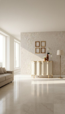 Skapji Balts Luksusa plauktu Itāļu mēbeles Komoda 124x90x38