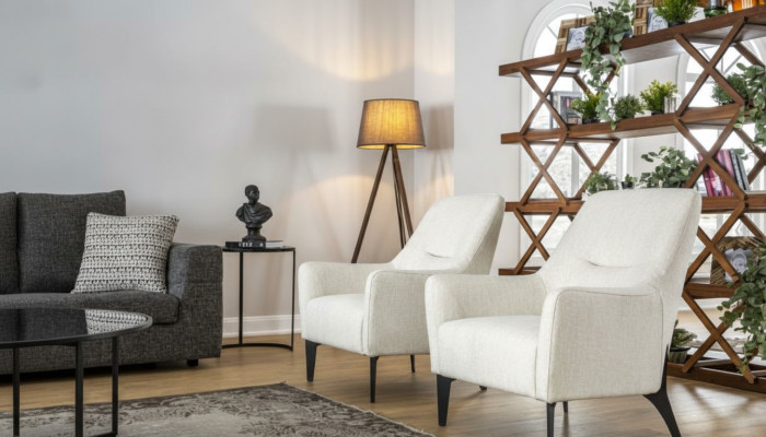 Krēsls Moderns viensējējs dizains Jauns krēsls Iekārtojums Dzīvojamā istaba Sofa 1 viensējējs
