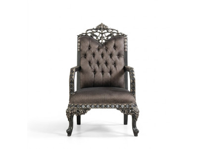 Krēsls Klasiskais vienvietīgais luksusa krēsls Mēbeles Dzīvojamā istaba Sofa 1-vietīgs