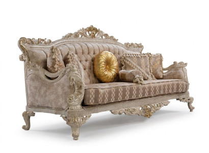 Chesterfield 3 sēdvietu dizainera dīvāns luksusa mēbeles dīvāns audums tekstils jauns.
