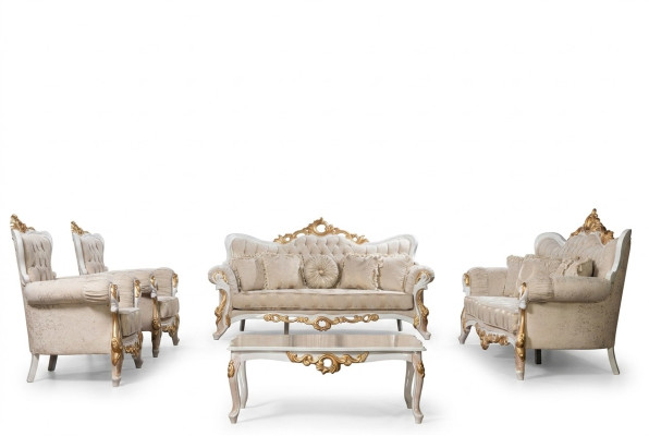 Sofagarnitūra 3311 sēdekļa komplekts Dizaina sofa Polster Couchen Klasiskais Couchtisch