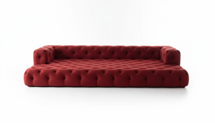 Dizaina Chesterfield dīvānu komplekts liels XXL dīvāns 5-vietīgs dīvāns polsterēts dīvāns.