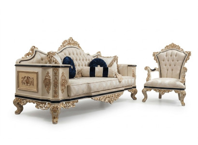 Chesterfield dīvāngarnitūras komplekts 3+1 Luksusa 2 daļas. Auduma dīvāns dzīvojamā istaba.