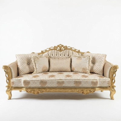 Chesterfield Sofa baroka dīvāns koksne veļa trīsvietīgs klasiskie dīvāni mēbeles