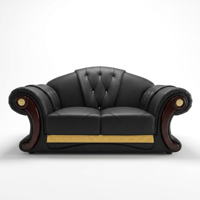 Chesterfield divvietīgs dīvāns dizains Mēbeles Klasiskie dīvāni Iekārtojums