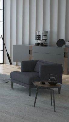 Pelnmains vienvietīgs luksusa dizaina krēsls atpūtas krēsls ausīte moderns