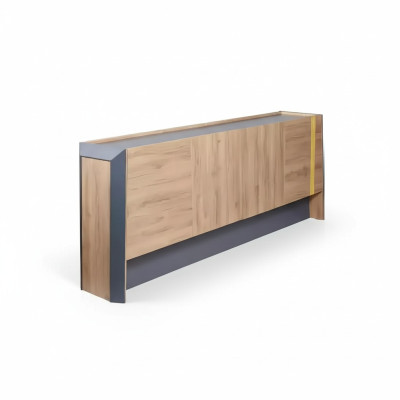Mūsdienīgs koka komode sideboard biroja mēbele plaukts luksusa mēbele