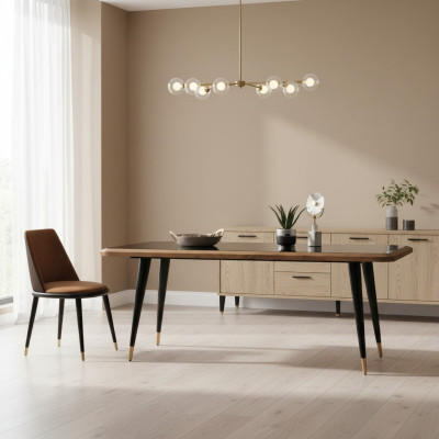 Ēdamgalds Stikla galds ēdamistaba Galdi 210x100 Ēdamgaldi 210x100cm