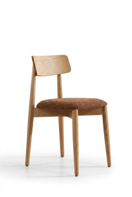 Ēdamistabas krēsls Luksusa klasiskais koka krēsls ar Itālijas stilu.