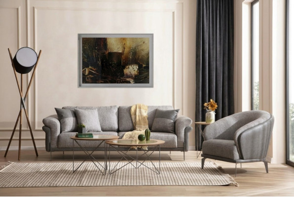 Sofas gultasgarnitūra 3+1 sējājs mīkstā mēbeļu garnitūra dīvāni krēsli luksuss 2x galdini komplekts