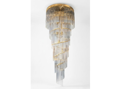 Kronljukivs griestu lampa jauna dizaineru lampa, luksusa dzīvojamā istaba mūsdienīga.