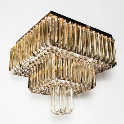 Gandrīz Modern Ceiling Light Designer Jauns Zelts Luksusa Dzīvojamā Istaba