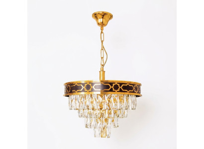 Luksusa lustra griestu lampa griestu lampa pendelēšanas lampa jauns kristāls.