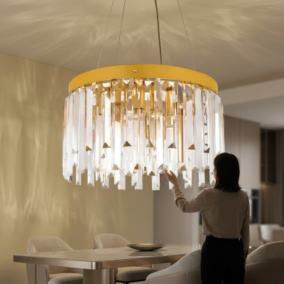 Lustīgs debespuses lustrs antika ozola kristāla lampa latviešu Jugendstil.