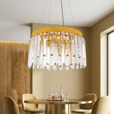 Lustīgs debespuses lustrs antika ozola kristāla lampa latviešu Jugendstil.
