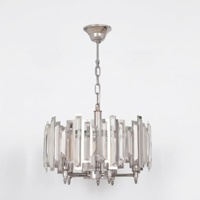 Apgrozāma lampa Gaisma Sudraba griestu lampa Apgaismojums Lampa 50x65cm