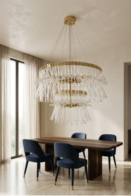 Apļveida dizaina griestu lampa griestu lampa lampa lielformāta lampa gaisma