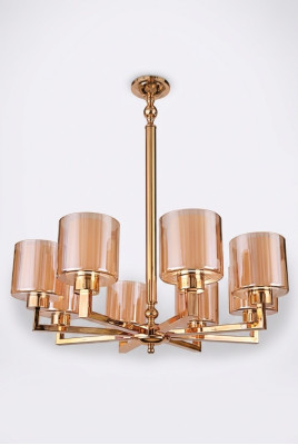 Kronšķēde Stil Moderns griestu lampa skaista lampa zelta jauna luksusa.
