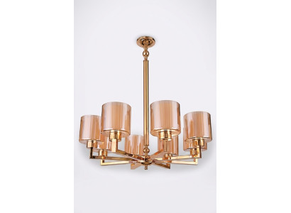 Kronšķēde Stil Moderns griestu lampa skaista lampa zelta jauna luksusa.