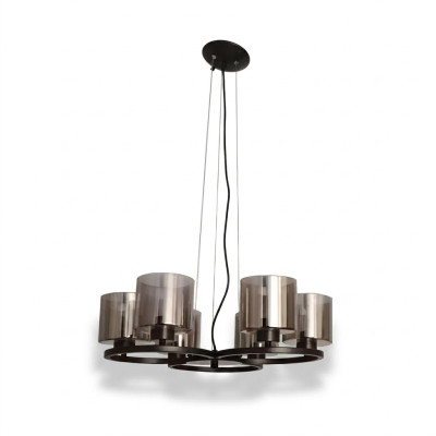 Gaisma griesti lampa Gaisma apgaismojums melns lampa stikls