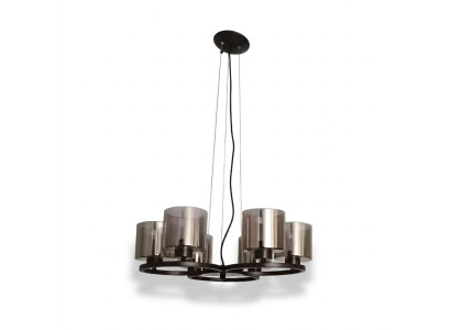 Gaisma griesti lampa Gaisma apgaismojums melns lampa stikls