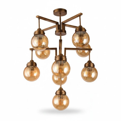 Retro lampa Gaisma Griestu lampa Abstrakta lampas Griestu lampa Lustra