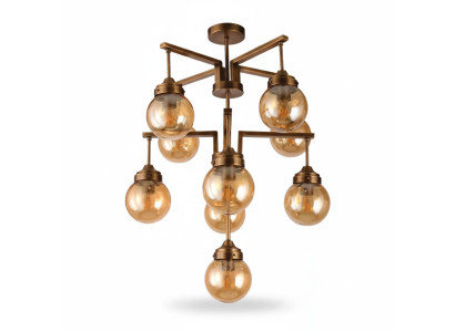Retro lampa Gaisma Griestu lampa Abstrakta lampas Griestu lampa Lustra