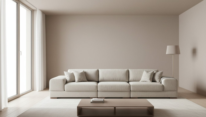 Ērtā dīvāns Sofa Lielie dīvāni Dīvāni Mīkstas sēdekļa mēbeles 350cm audums