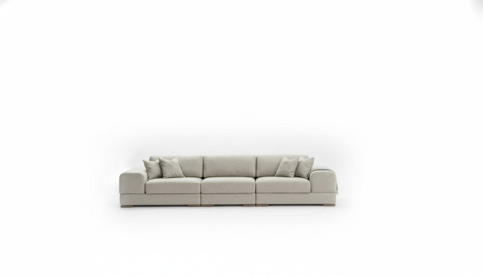 Ērtā dīvāns Sofa Lielie dīvāni Dīvāni Mīkstas sēdekļa mēbeles 350cm audums