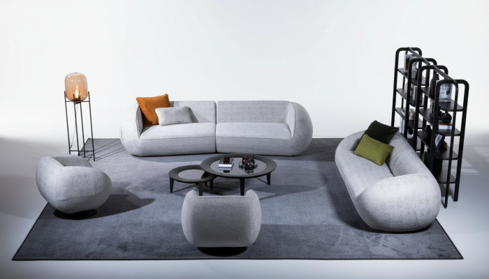Sofas komplekts Lounge sēdvietu grupa trīsvietīgs krēsls mūsdienīgs