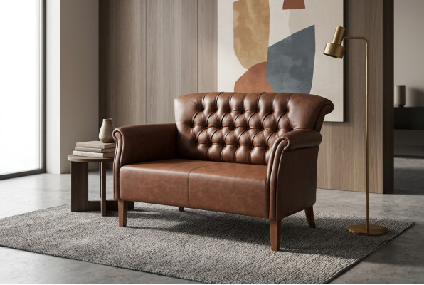 Chesterfield divvietīgs darbaistaba sēžamvieta mēbeļu luksusa dizains